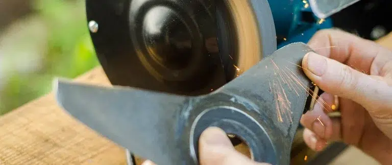 Sharpening Mower Blades