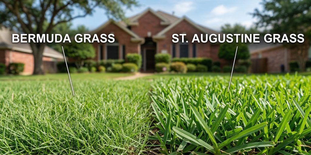 Bermuda Grass vs. St. Augustine: A Practical Maintenance Guide for Texas Lawns