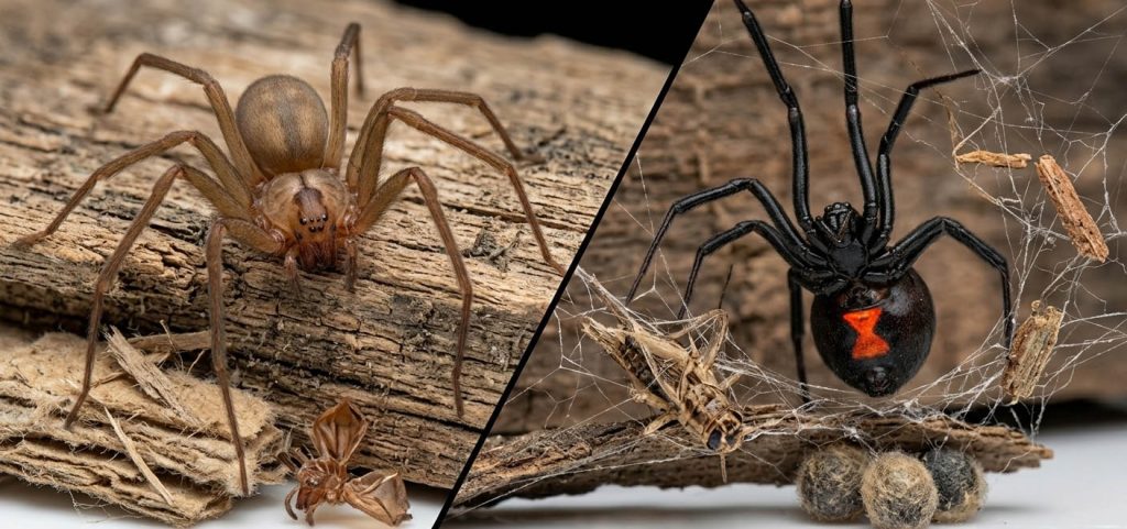 The Venomous Spiders in Texas: Brown Recluse & Black Widow