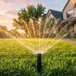 Coffee cup test for proper sprinkler coverage_a key step in how to get a great lawn in North Texas
